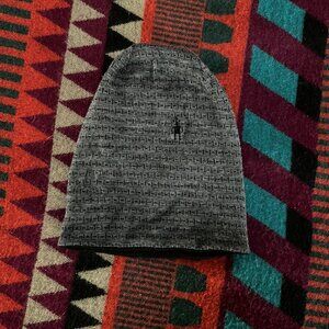 SMARTWOOL Unisex Gray & Black Lightweight Merino Wool Beanie/Hat